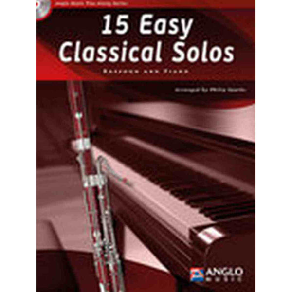 15 Easy Classical Solos for Bassoon and Piano