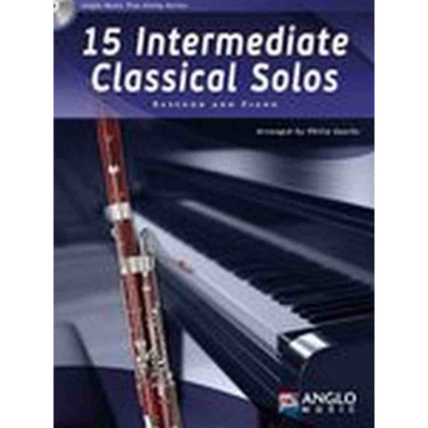 15 Intermediate Classical Solos for Bassoon and Piano