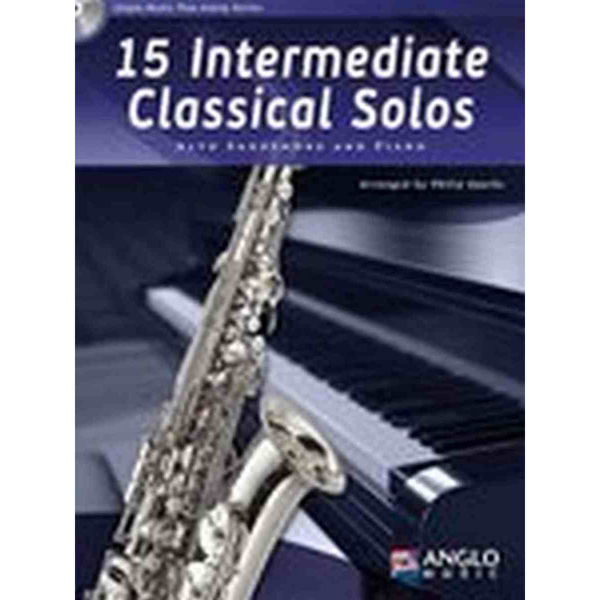 15 Intermediate Classical Solos for Alto Saxophone and Piano