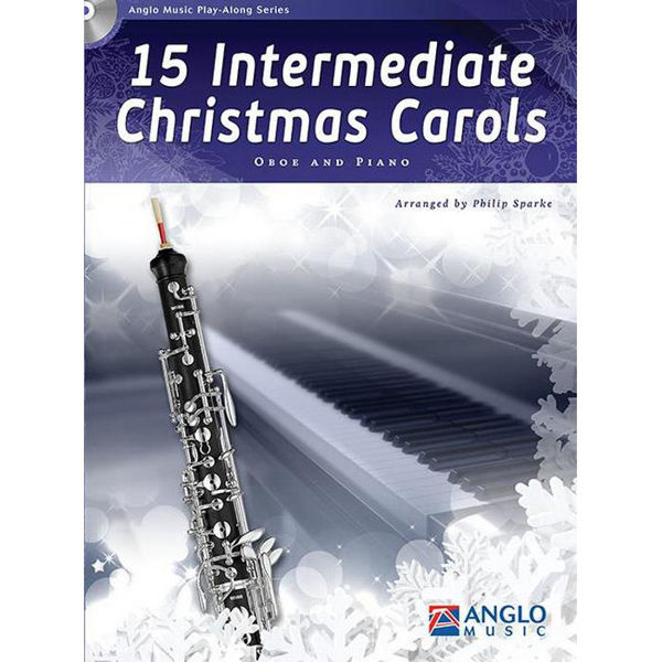15 Intermediate Christmas Carols for Oboe and Piano