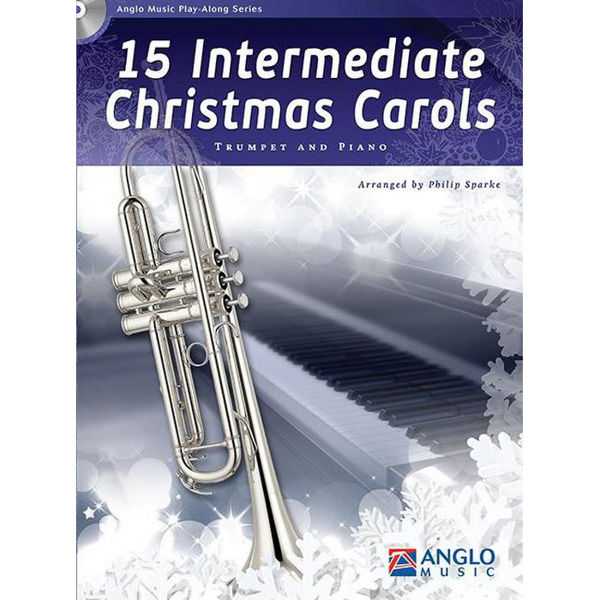 15 Intermediate Christmas Carols for Trumpet and Piano