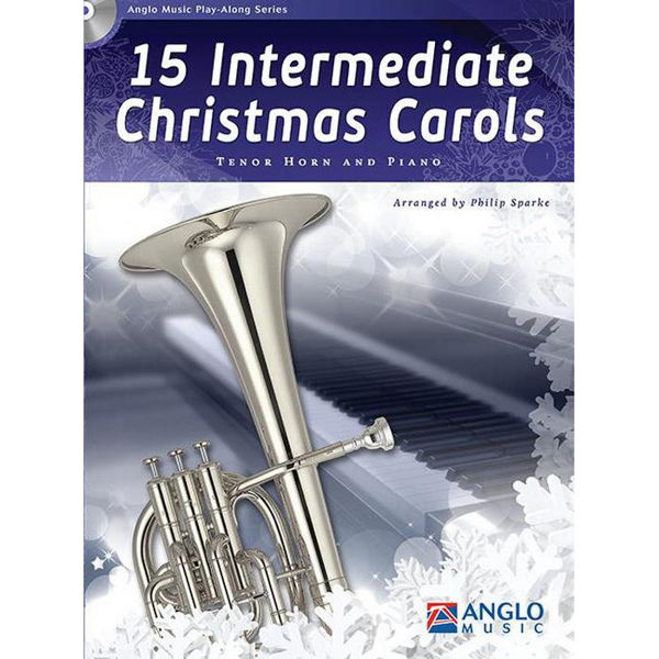 15 Intermediate Christmas Carols for Tenor Horn (Eb) and Piano