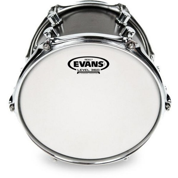 Trommeskinn Evans Reso 7, B13RES7, Resonant Coated 13