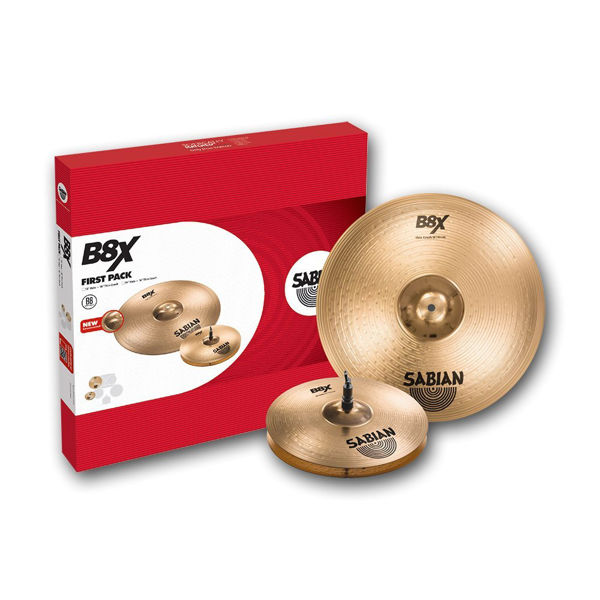 Cymbalpakke Sabian B8X 45001X, 13-16, First Pack