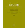 Brahms Sonatas op. 120 in F minor and Eb major for Clainet and Piano