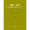 Brahms Sonatas op. 120 in F minor and Eb major for Viola and Piano