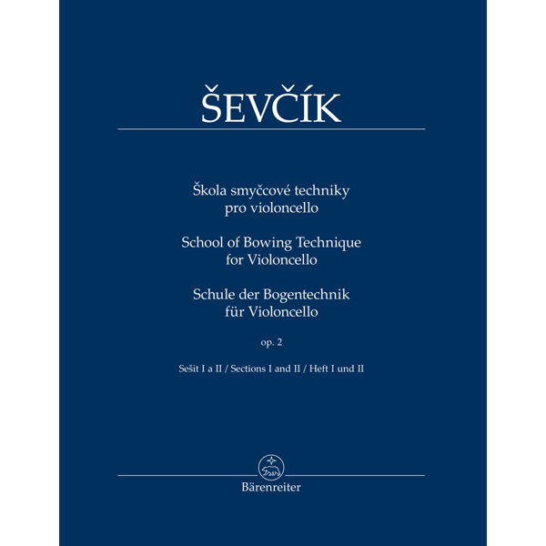 Sevcik Cello Studies opus 2 part 1 Bowing Technique