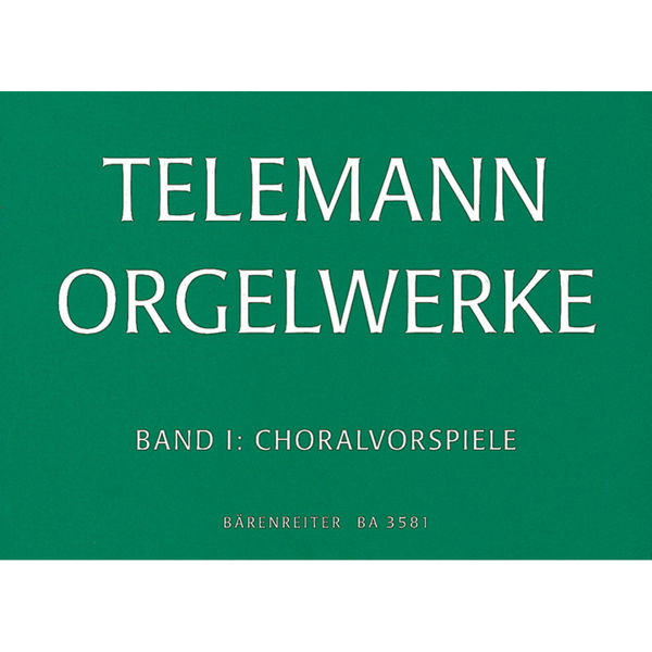 Telemann Organ Works, 1 - Chorale Preludes - Orgel