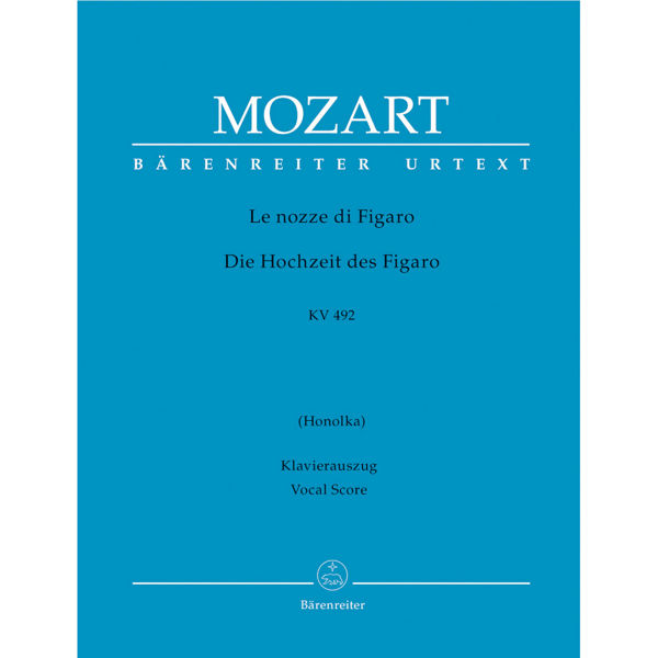 Mozart - The Marriage of Figaro K. 492 -  (Honolka) Piano reduction/Vocal Score
