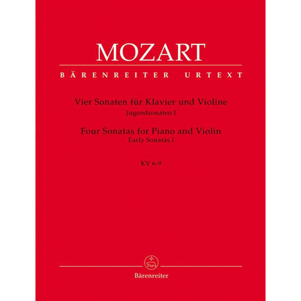 Four Sonatas for Piano (Harpsichord) and Violin, KV 6-9, Mozart