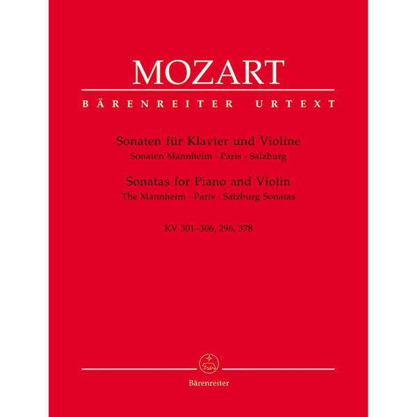 Sonatas for Piano and Violin, KV216, Wolfgang Amadeus Mozart