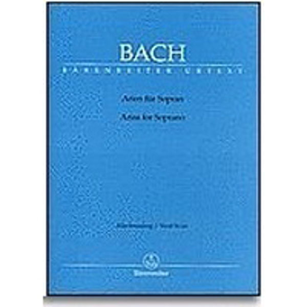 J.S Bach - Arias for Soprano - Accompanying Brochure