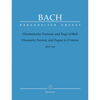 Chromatische Fantasie und Fuge d-Moll BWV 903, Bach - Piano