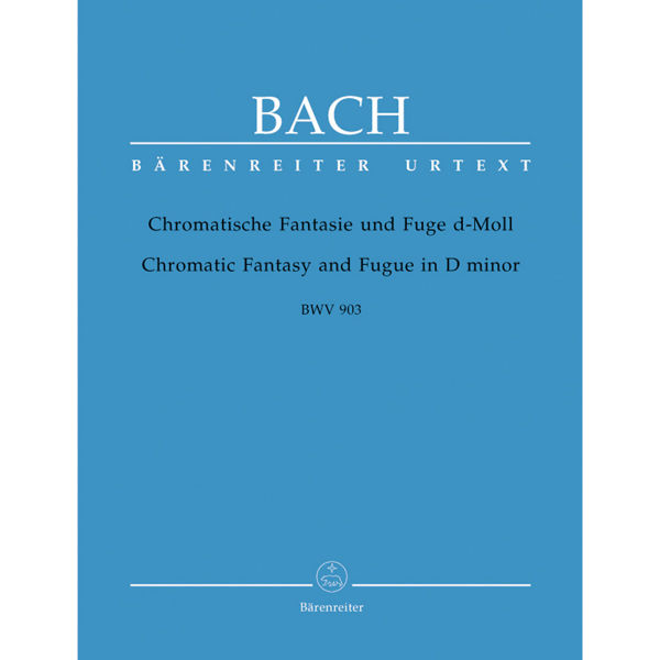 Chromatische Fantasie und Fuge d-Moll BWV 903, Bach - Piano