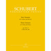 Franz Schubert 3 Sonatinas Op. 137 No 1-3 (D 384/385/408) Violin and Piano