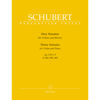 Franz Schubert 3 Sonatinas Op. 137 No 1-3 (D 384/385/408) Violin and Piano