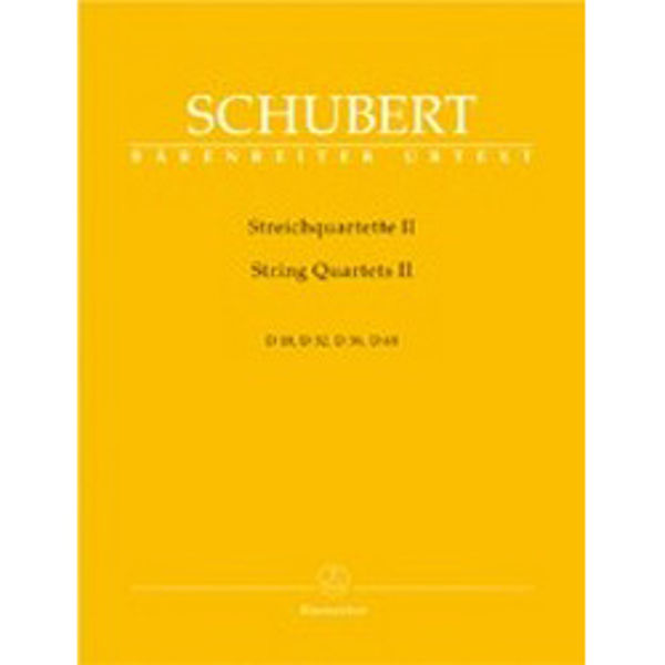 Schubert: String Quartets 2