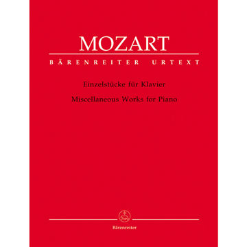 Miscellaneous Works for Piano, Wolfgang Amadeus Mozart