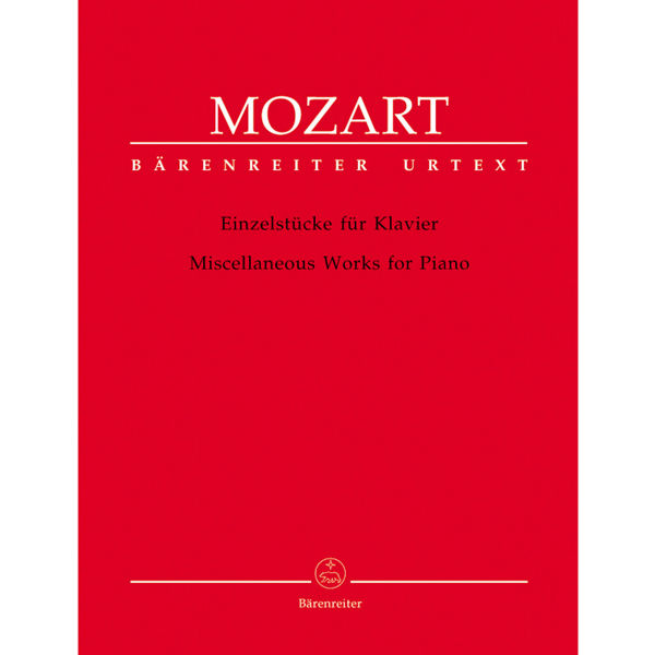 Miscellaneous Works for Piano - Mozart