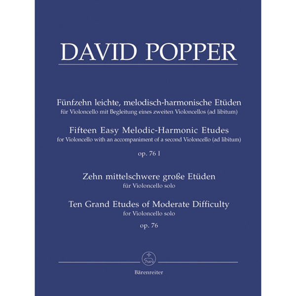 High School of Violoncello Playing opus 76 - David Popper