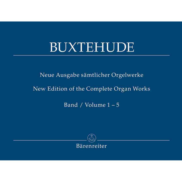 Neue Ausgabe sämtlicher Orgelwerke, Band 1-5 Komplett, Buxtehude