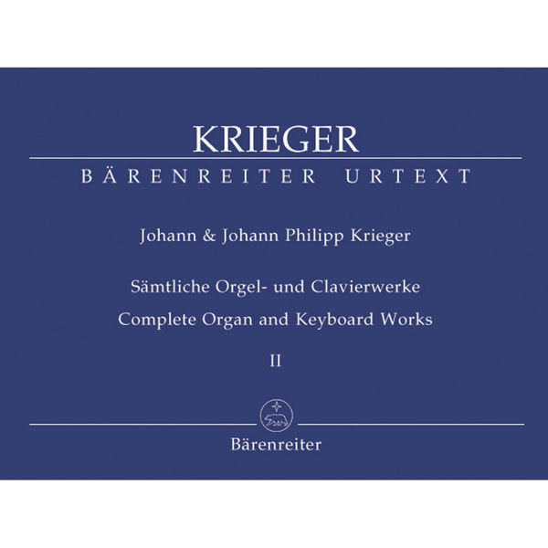Complete Organ and Keyboard Works - Volume 2, Krieger - Orgel