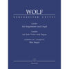Wolf - Lieder - Solo Voice and Piano