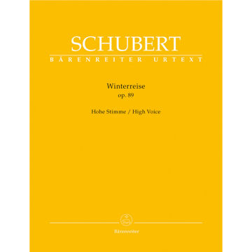 Winterreise Op.89 - High Voice. Franz Schubert