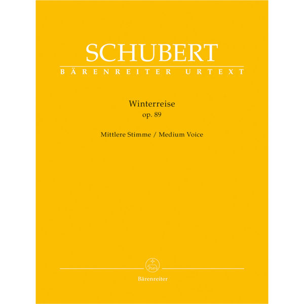 Schubert - Winterreise Op.89 - Medium Voice