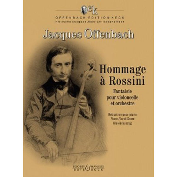 Hommage a Rossini, Cello and Piano, Jacques Offenbach arr Jean-Christophe Keck