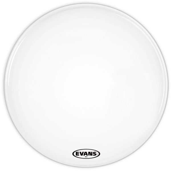 Stortrommeskinn Evans MS, BD16MS1W, Batter White 16