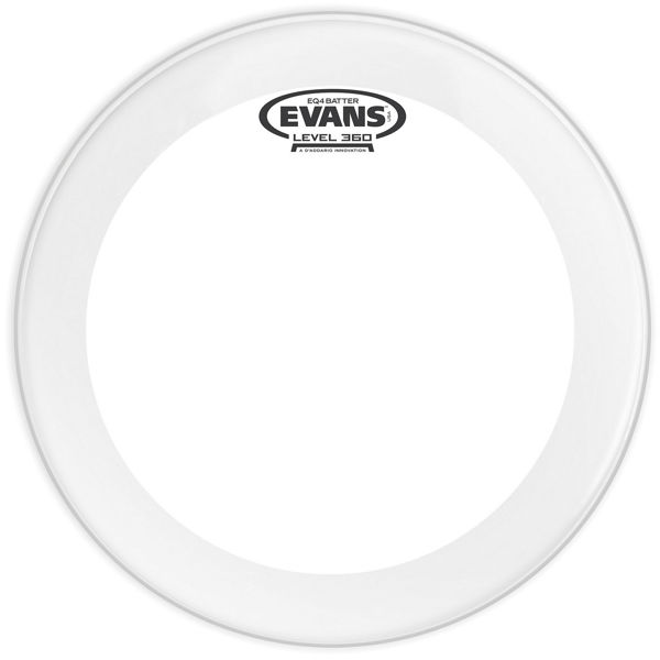 Stortrommeskinn Evans EQ4, BD18GB4C, Batter Frost Coated 18