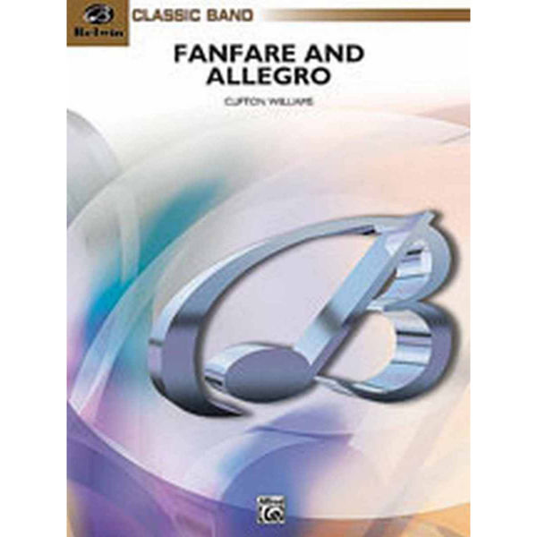 Fanfare And Allegro, Clifton Williams. Classic Band