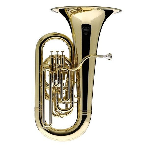Tuba Eb Besson Sovereign 9812-2-0 3+1v Silver Yellow Brass Bell 19
