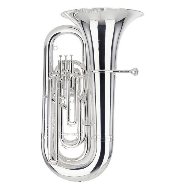 Tuba Bb Besson Sovereign 994-2-0 Silver 3+1v Yellow Brass Bell 19