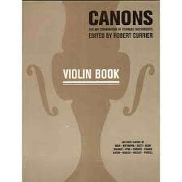Canons for any combination of stringed instruments - Fiolinbok