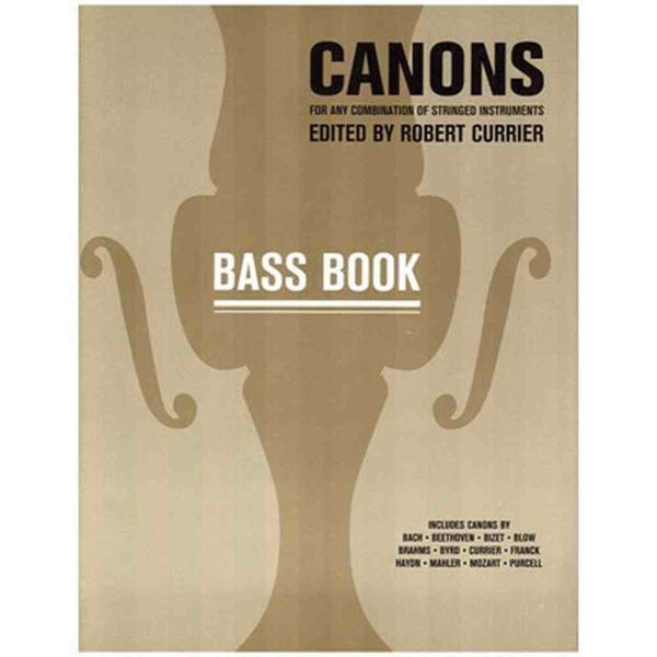 Canons for any combination of stringed instruments - Bassbok