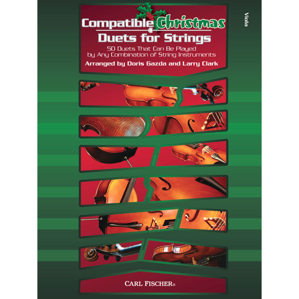 Compatible Christmas Duets for Strings, Viola, Larry Clark