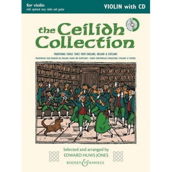 The Ceilidh Collection - Trad Fiddle Tunes. Violin with CD. Edward Huws Jones