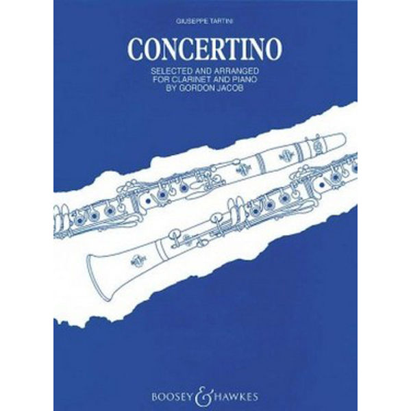 Tartini - Clarinet Concerto, Clarinet and Piano, Arr. Gordon Jacob