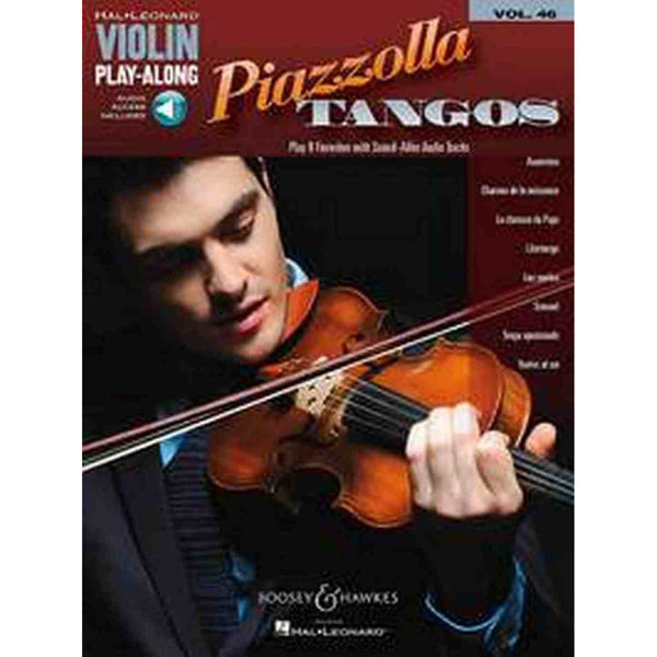 Piazzolla Tangos for fiolin. Vol. 46. Play-Along