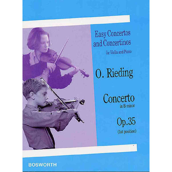 Concerto in B minor, Op. 35, for Violin and Piano, O. Rieding