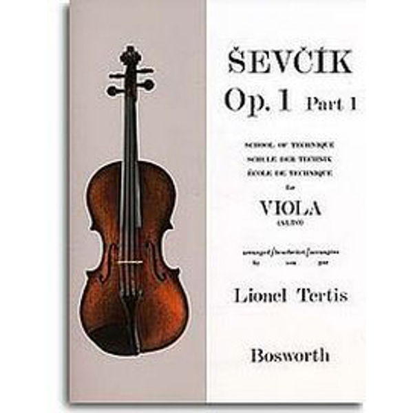 Sevcik Viola Studies opus 1 part 1 Technique