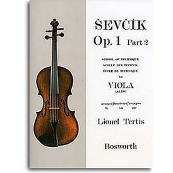 Sevcik Viola Studies opus 1 part 2 Technique