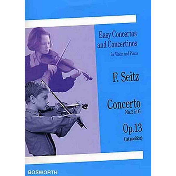 Concerto No. 2 in G, Op.13,  for Violin and Piano, F. Seitz