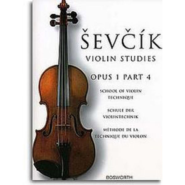Sevcik Violin Studies opus 1 part 4 Technique