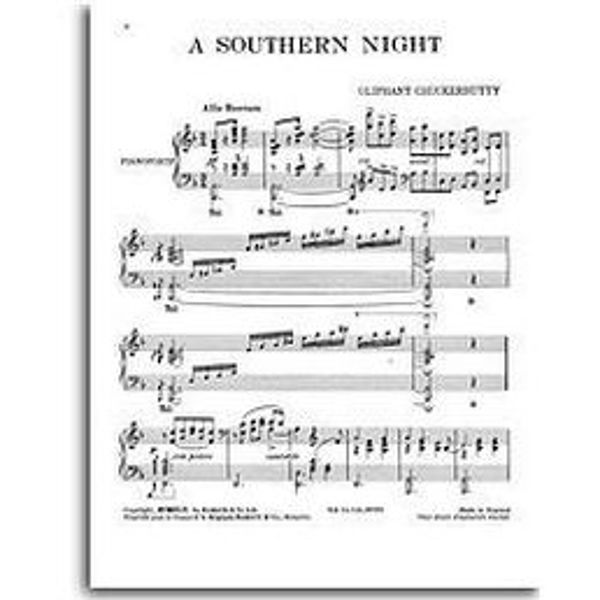 A Southern Night, Oliphant Chuckerbutty - Piano