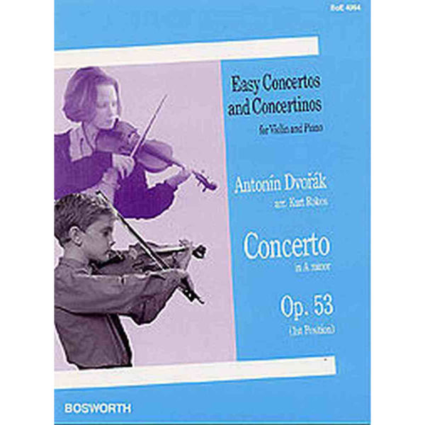 Concerto in A minor for Violin and Piano, Op. 53 (1st.Positions), Dvorak