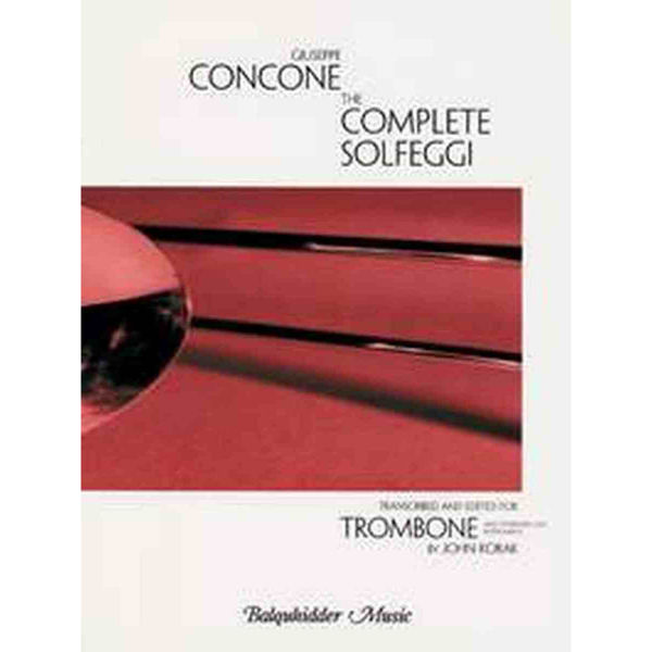 The Complete Solfeggi for Trombone (C) Concone