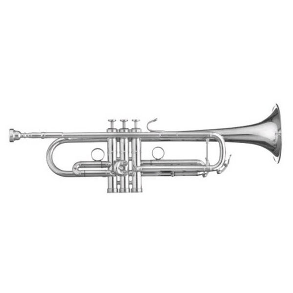 Trompet B&S Heritage Bb BSMBXHLR-2-0D, ML Light weight gold brass silver